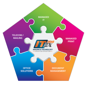 ITEX 2018: Own the Office, Piece by Piece Colorful Puzzle