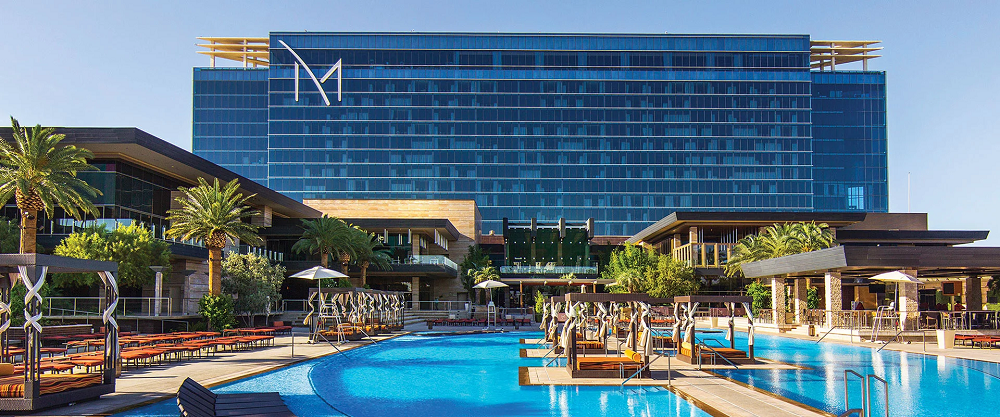 M Resort in Las Vegas pool and patio