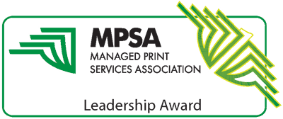 Managed Print Services Association Leadership Award logo