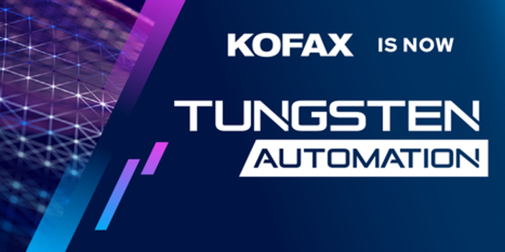 Kofax is now Tungsten Automation